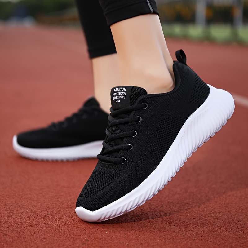 mesh sneakers women s breathable lightweight running shoes details 3