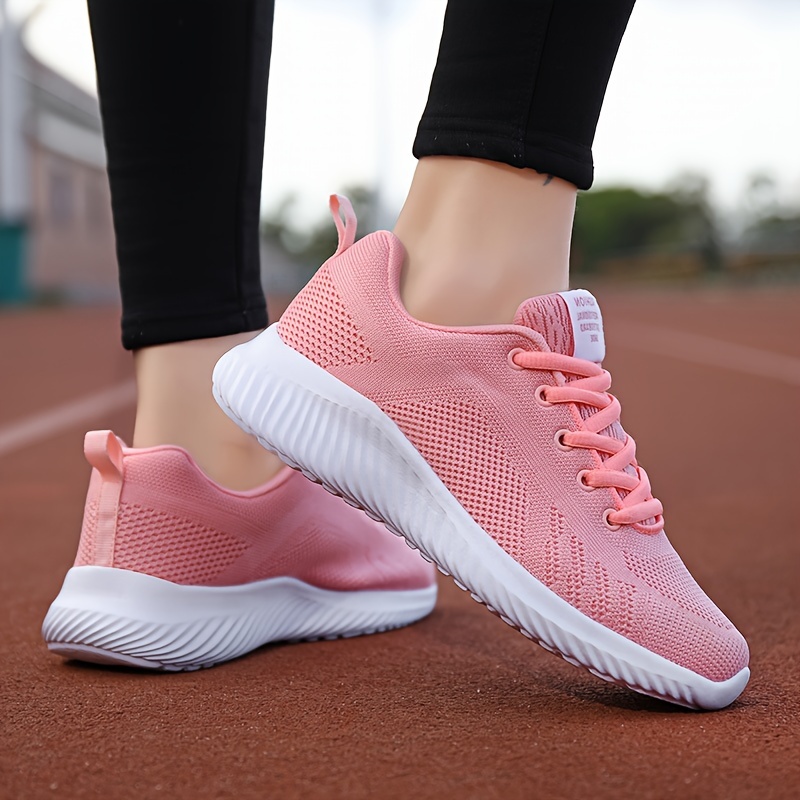 mesh sneakers women s breathable lightweight running shoes details 6