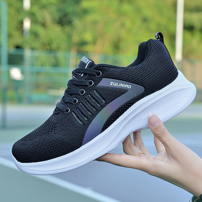 women s fashion sneakers breathable mesh casual sports shoes details 5