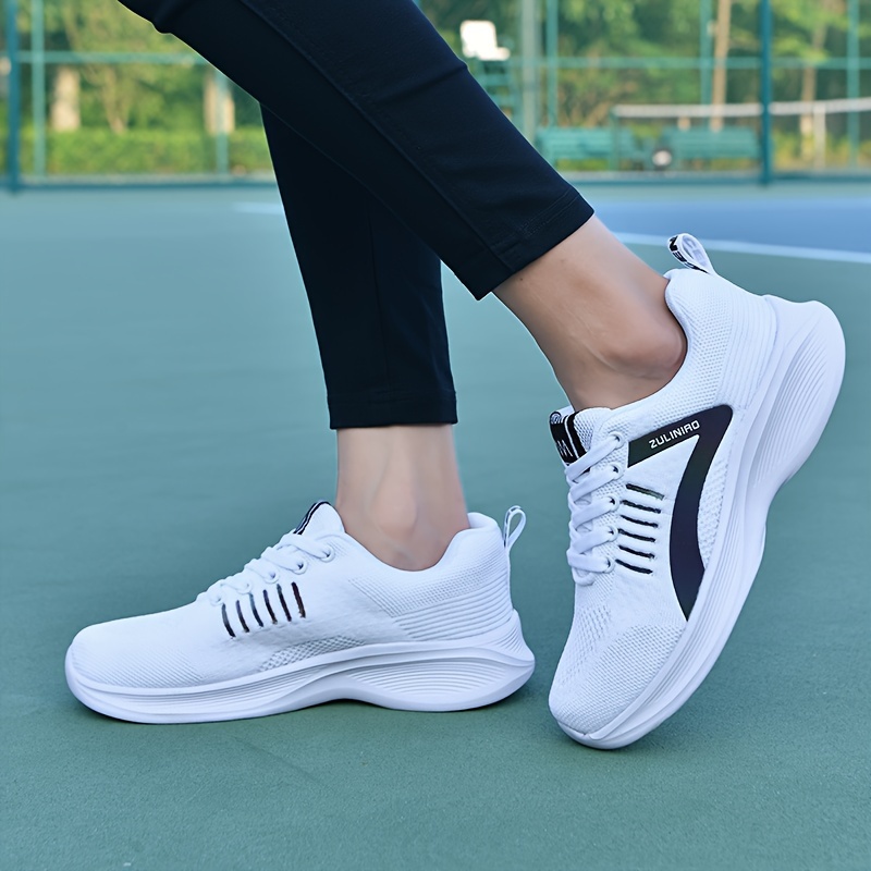 women s fashion sneakers breathable mesh casual sports shoes details 9