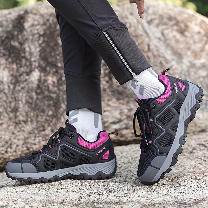 hiking shoes outdoor women anti slip wear resistant details 2