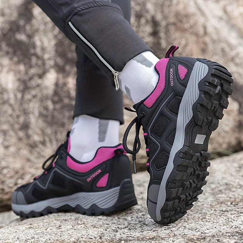 hiking shoes outdoor women anti slip wear resistant details 3