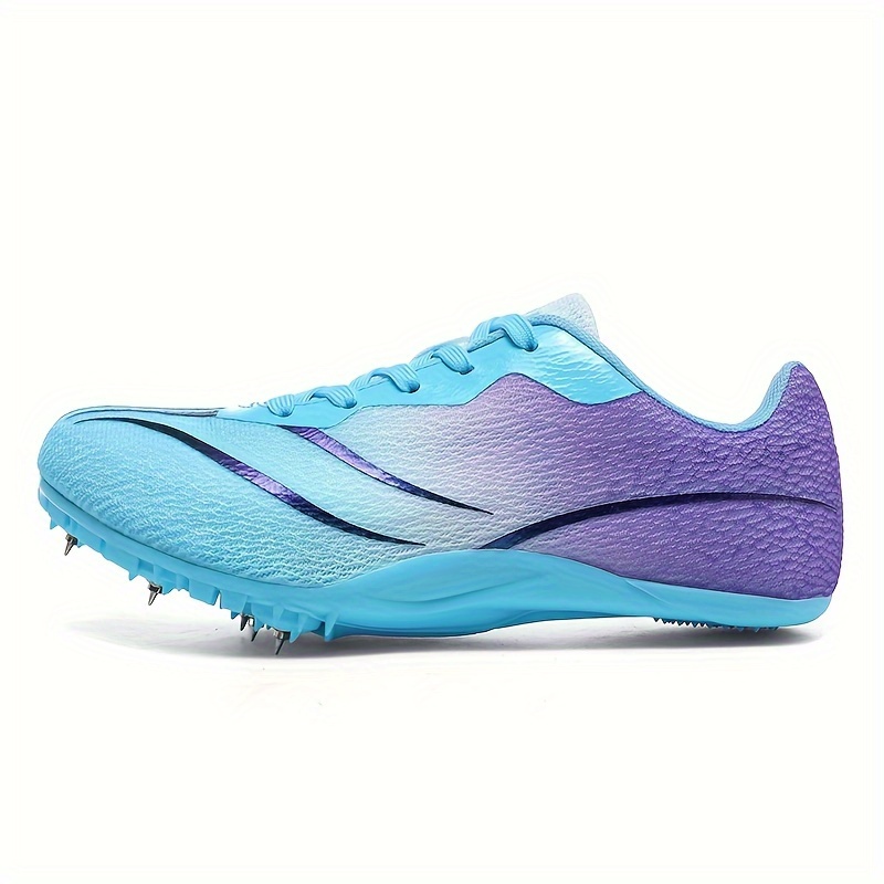 track running shoes professional non slip spike sports details 4