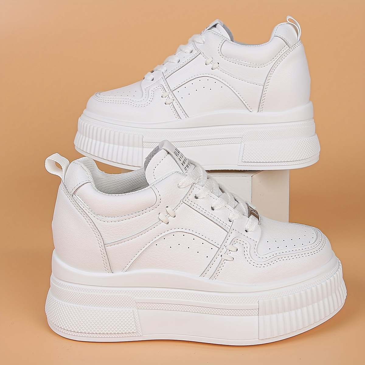 women s platform sneakers spring/fall season elevating shoes details 0